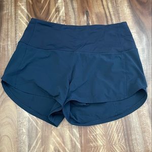 Lululemon speed shorts high rise